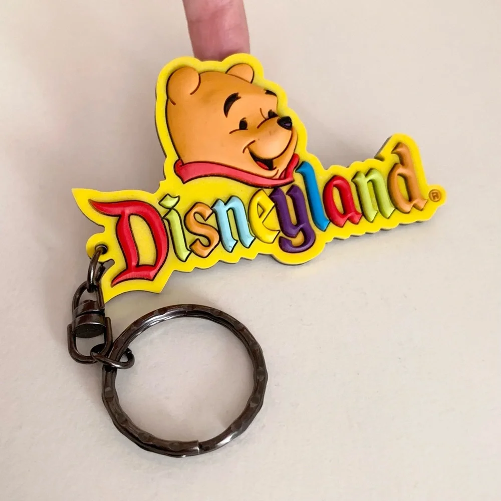 Vintage Disneyland Winnie the Pooh keychain
